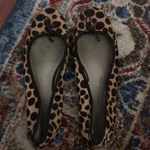 Gap leopard flats